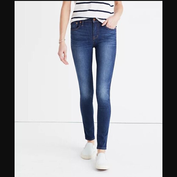 Madewell 9" High Rise Skinny Classic Jeans - Picture 1 of 10